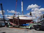 ID 7639 GYPSY (1939) - designed by Arch Logan and built by Bill Couldrey. This classic New Zealand-built yacht, having undergone a 5-year NZ$100,000 restoration was taking part in the 2012 Auckland...